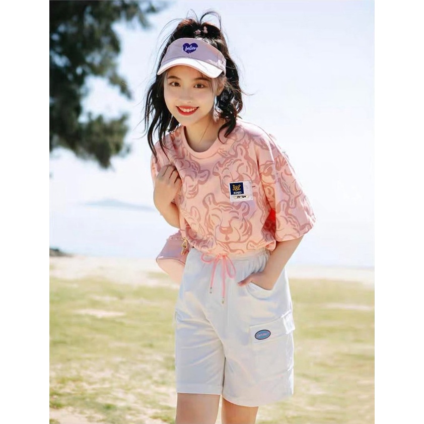 Áo Thun K.Z Cổ Tròn Hàng VNXK Chất Thun Cotton 4 Chiều Mềm Mịn