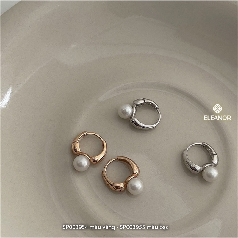 Bông tai nữ Eleanor Accessories ngọc trai nhân tạo phụ kiện trang sức 3954