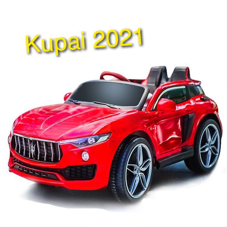 Ô tô xe điện đồ chơi KUPAI 2021 vận động cho bé 2 chỗ ngồi 4 động cơ