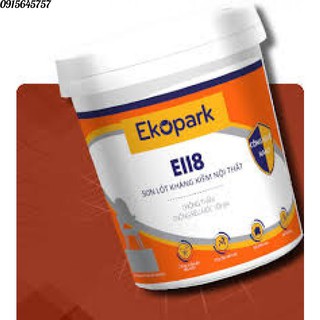 Sơn lót kháng kiềm nội thất E118 Lon 1kg
