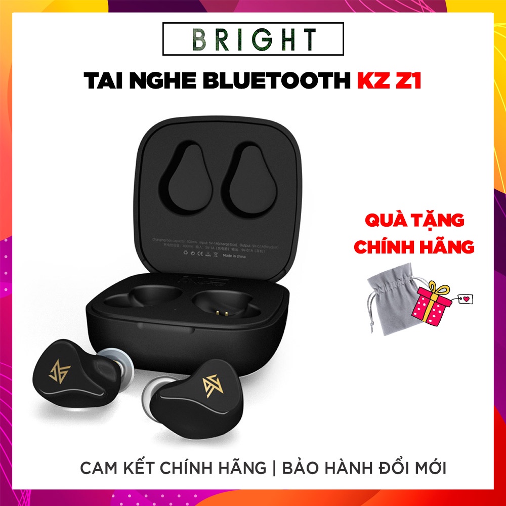 Tai Nghe Bluetooth Knowledge Zenith KZ Z1 ( Có Hỗ Trợ Chế Độ Gaming Mode) - Hàng Chính Hãng