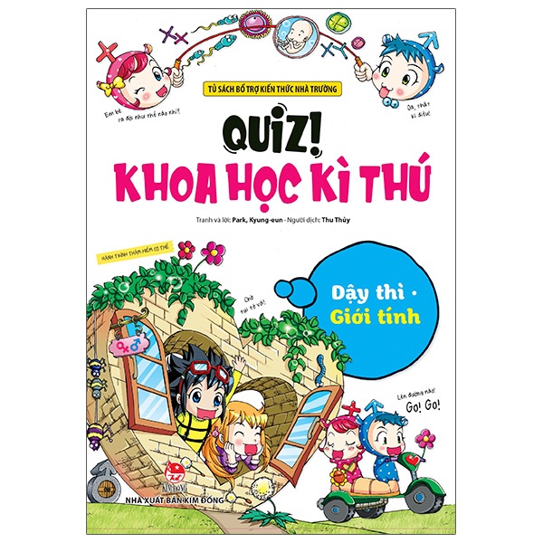 Sách - Quiz! Khoa Học Kì Thú - Dậy Thì Giới Tính - 8935244859225