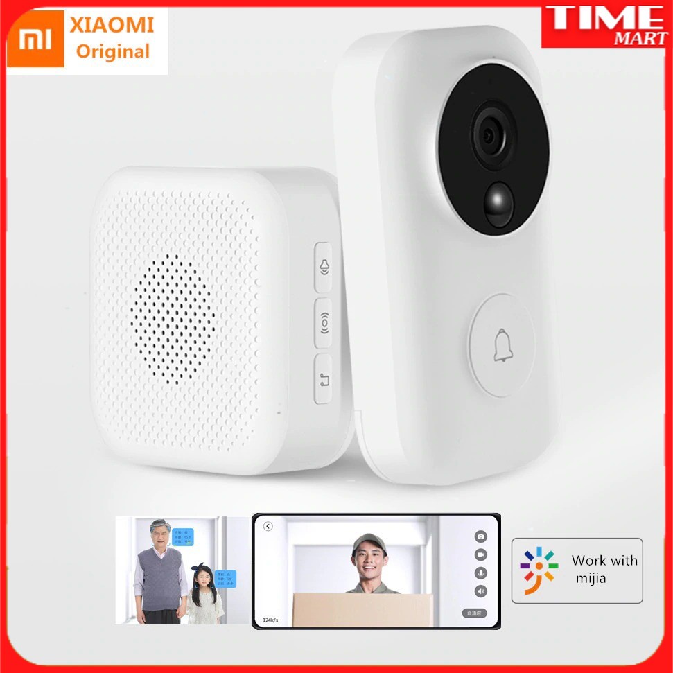 Bộ chuông cửa Call Video thông minh Xiaomi FJ01MLTZ [TIME_MART siêu thị tiện ích gia đình]