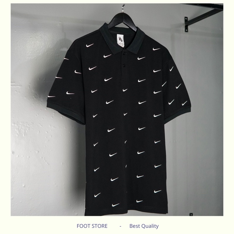 Áo polo Nike thêu full logo siêu cấp Áo polo Nike nam nữ cao cấp