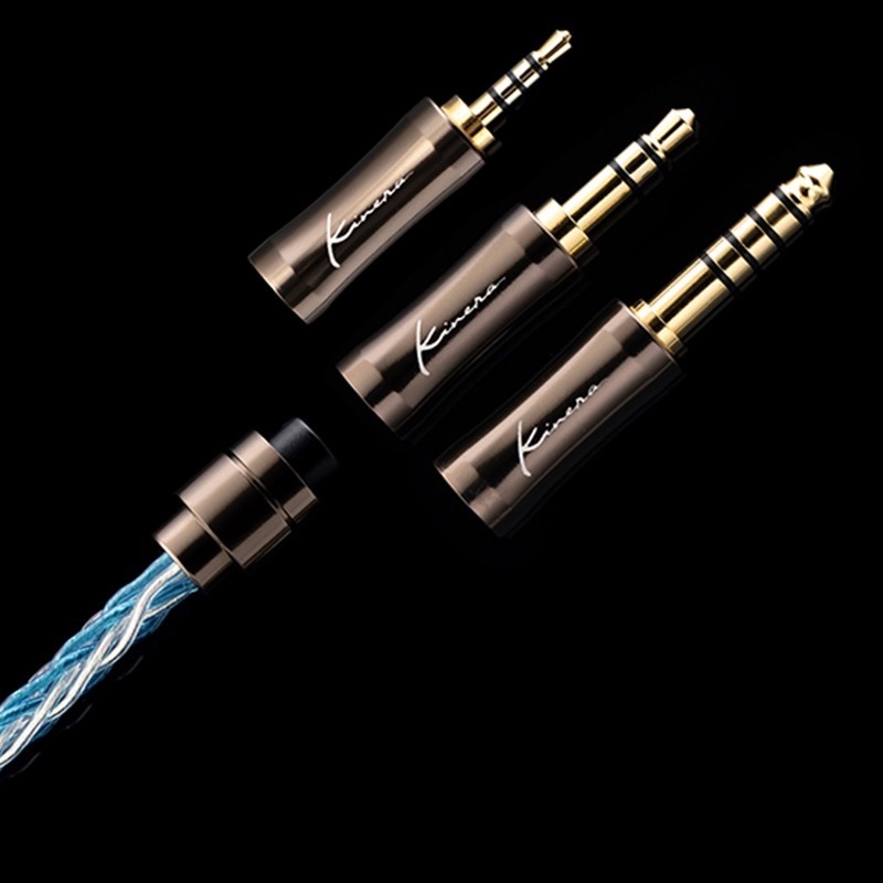 Dây Cáp Nâng Cấp Mô-Đun Kinera Ace 2.5+3.5+4 OFC+ Mạ Bạc 8 Lõi 3 Chiều 0.78 2pin / MMCX