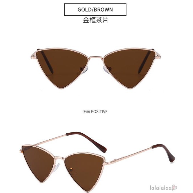 Kính mát gọng hình tam giác chống tia UV thời trang cho bé gentle monster | BigBuy360 - bigbuy360.vn