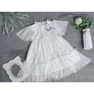 Váy tutu trắng Lennco cho bé gái(7-13kg)