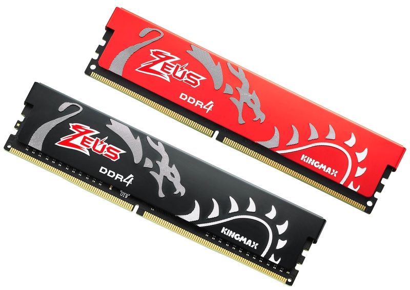 Ram PC KingMax Zeus Dragon DDR4 8GB/4GB Bus 2400, tản nhiệt- nâng cấp máy tính NEW, bảo hành 36tháng | BigBuy360 - bigbuy360.vn