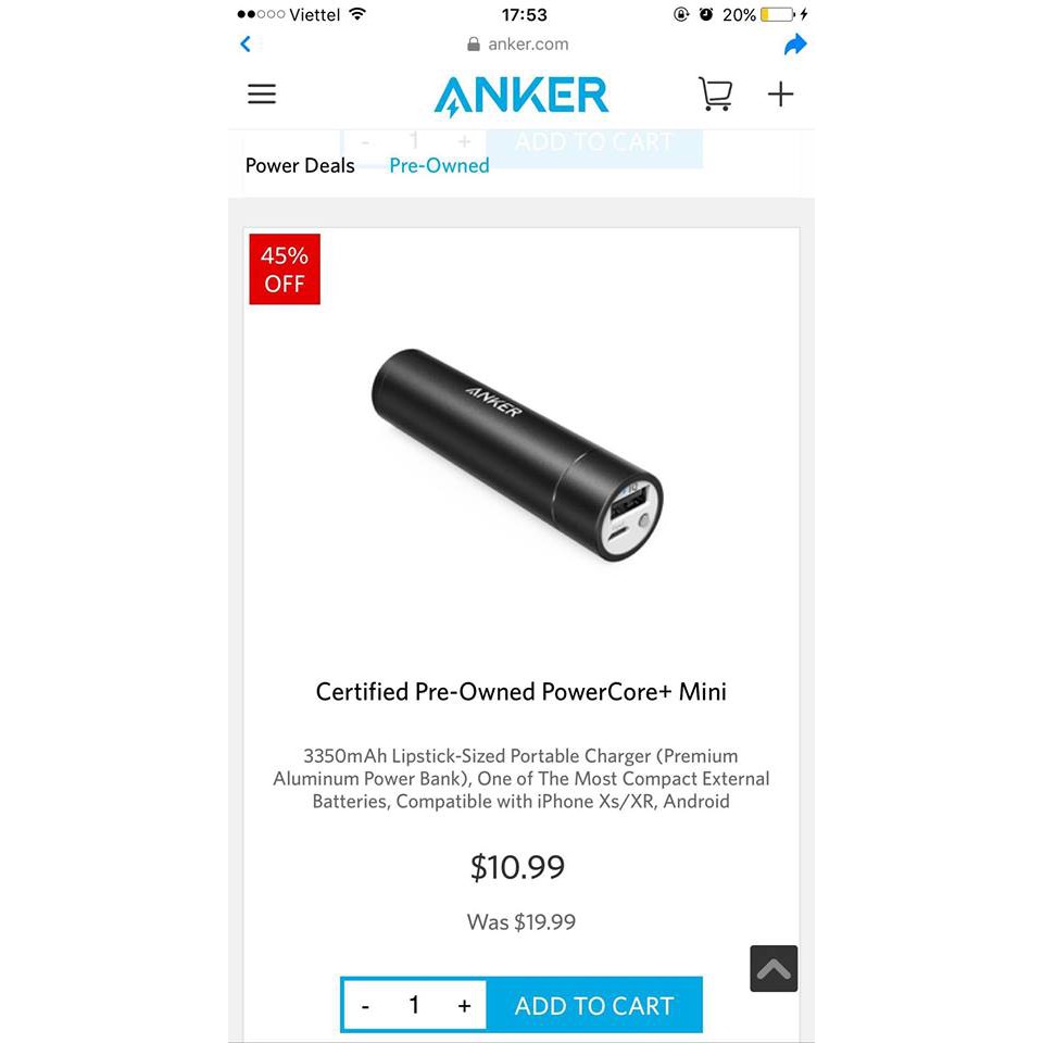 SẠC DỰ PHÒNG ANKER