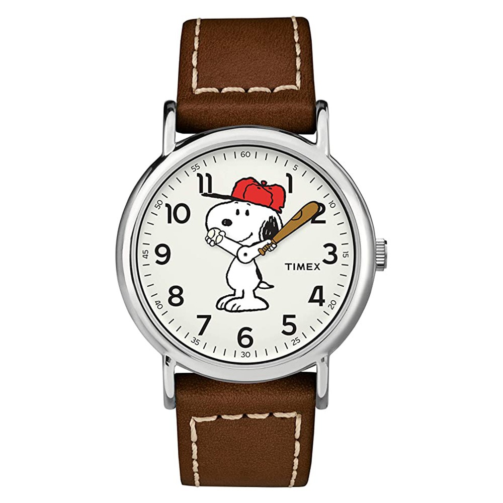 Đồng hồ Unisex Timex Peanuts - Charlie Brown 38mm TW2T60900 - TW2T61000