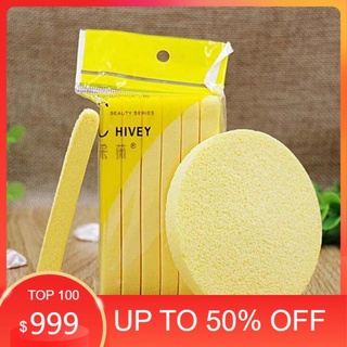 ❌HÀNG CÓ SẴN❌ Bọt biển - Bông nở rửa mặt Chivey 12 miếng / Miếng mút rửa mặt bọt biển dạng nén ( Gói 12 thanh)