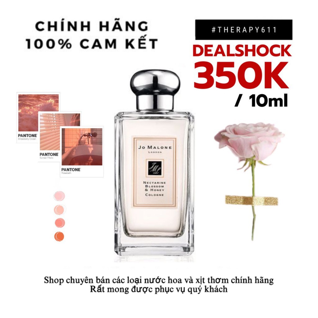 ..::✨Nước hoa  Jo Malone Nectarine Blossom & Honey TSpray / Chuẩn authentic✨::..