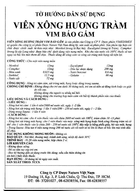 HỘP 40 VIÊN XÔNG HƯƠNG TRÀM