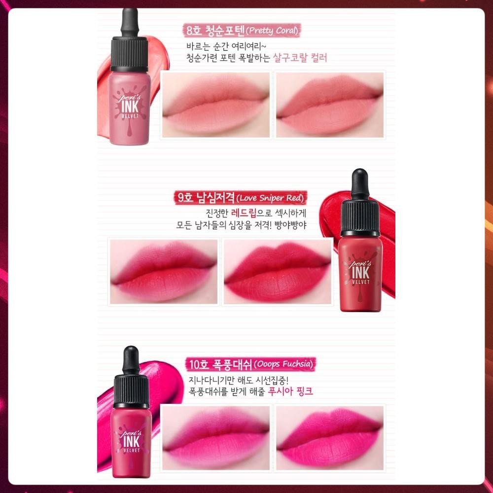 Son Peripera Peri’s Ink Velvet 2019 | BigBuy360 - bigbuy360.vn