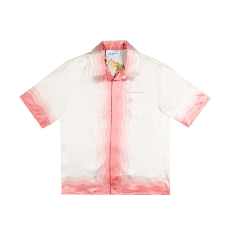 Áo sơ mi Casablanca kapalia print shirt ss21