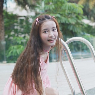 Kẹp tóc đính nơ đáng yêu cho nữ