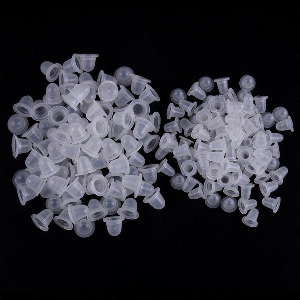 Set 100 Cốc Trong Suốt Đựng Mực Xăm Chân Mày Tiện Dụng