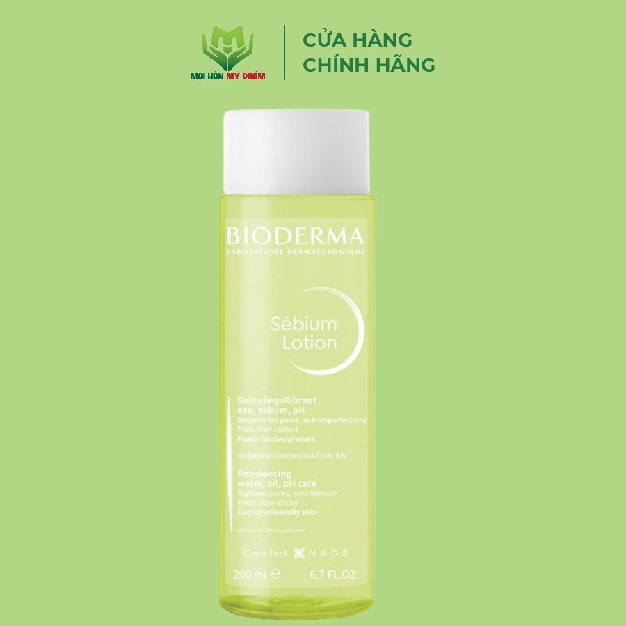 Nước dưỡng da và cân bằng độ pH Bioderma Sebium Lotion 200ml