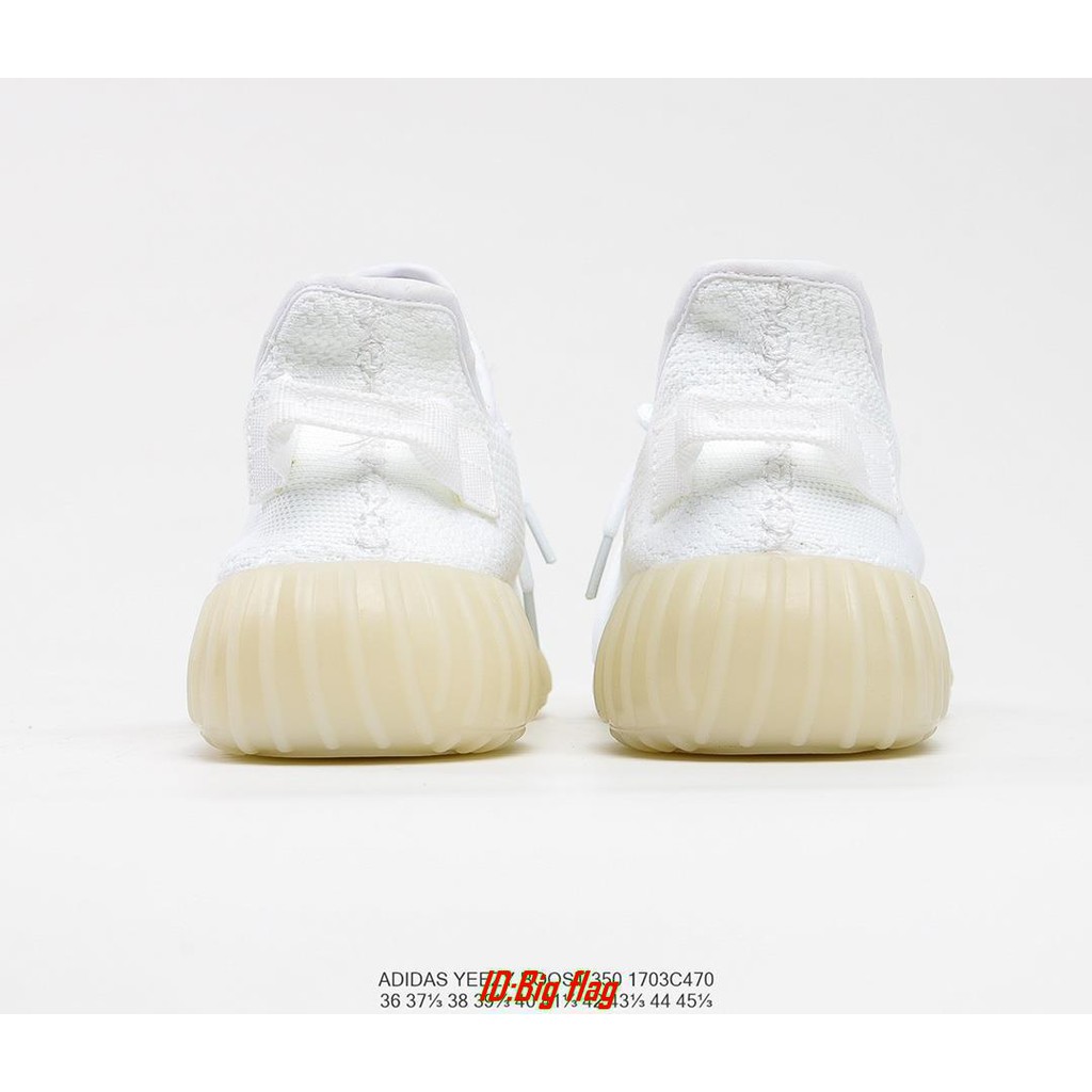 Giày Thể Thao Adidas 1 Yeezy Boost 350 V2 Màu Trắng