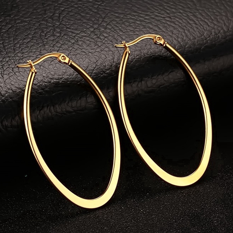 Vnox Set 2 Hoa Tai Dạng Vòng Thời Trang Dành Cho Nữ