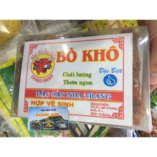 Combo 3 hộp khô bò xé sợi ( 600g)
