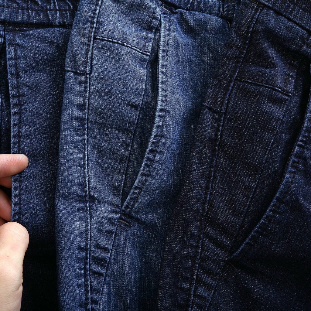 Quần jeans bò jogger túi hộp co dãn 4 chiều cao cấp
