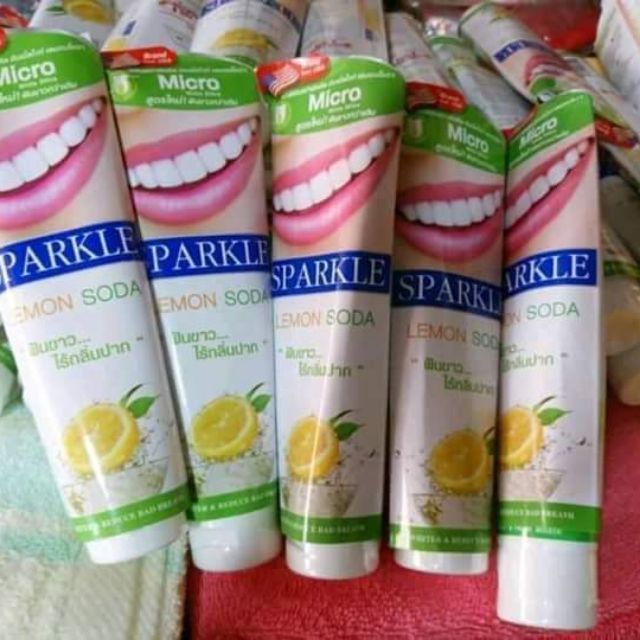Kem đánh trắng răng Sparkle Thái Lan