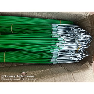 10 móc kẽm bọc nhựa dài 80cM