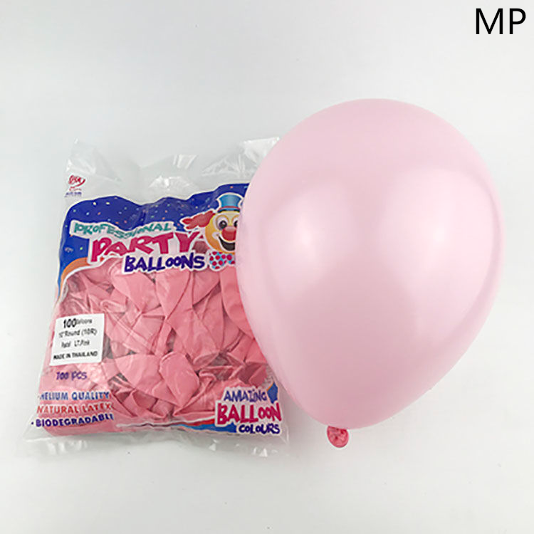 【MP】 100 bóng bay 10 inch Mờ cao su bóng màu cam Tex Primex Chrome Macaroon đầy màu sắc Belon Helium Party Decor Sinh nhật 10 inch 10