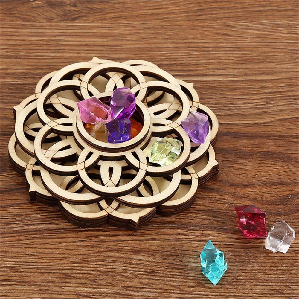 FOREVER Giá Đỡ Quả Cầu Pha Lê Hình Hoa Sen Dùng Trang Trí Nhà Cửa