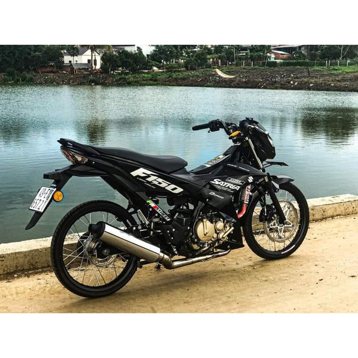 Bô Tăng CBR 150  Pô giã zin raider satria  winner sonic150 ex135 ex15 wave dream sirius( cổ 2 khúc )