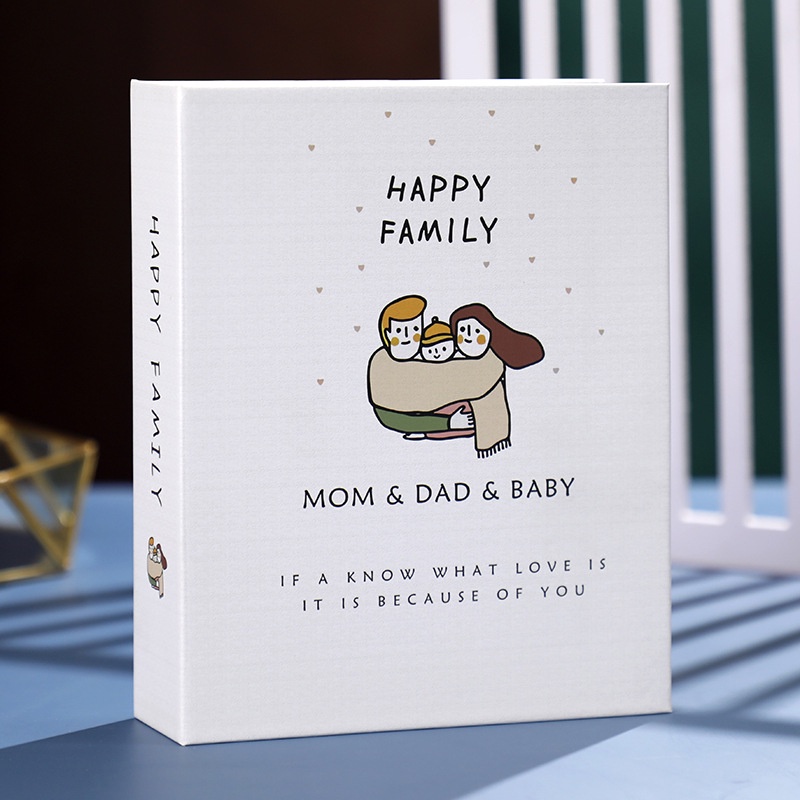 Album đựng ảnh 10x15 để 100 tấm bìa giấy cứng đẹp siêu cute giữ ảnh cho con làm quà tặng AnVy vừa về thêm mẫu mới