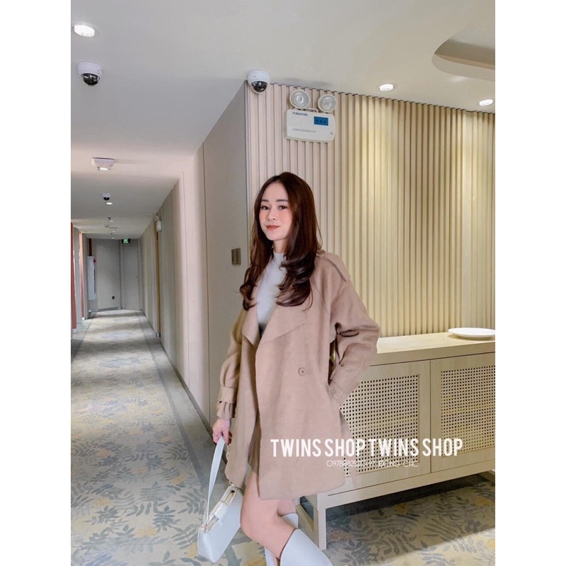 [FREESHIP - HÀNG LOẠI 1] ÁO KHOÁC VEST DA LỘN KÈM ĐAI