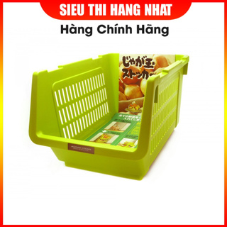 Giá đựng hoa quả, đồ khô dạng lưới màu xanh, cam, ghi