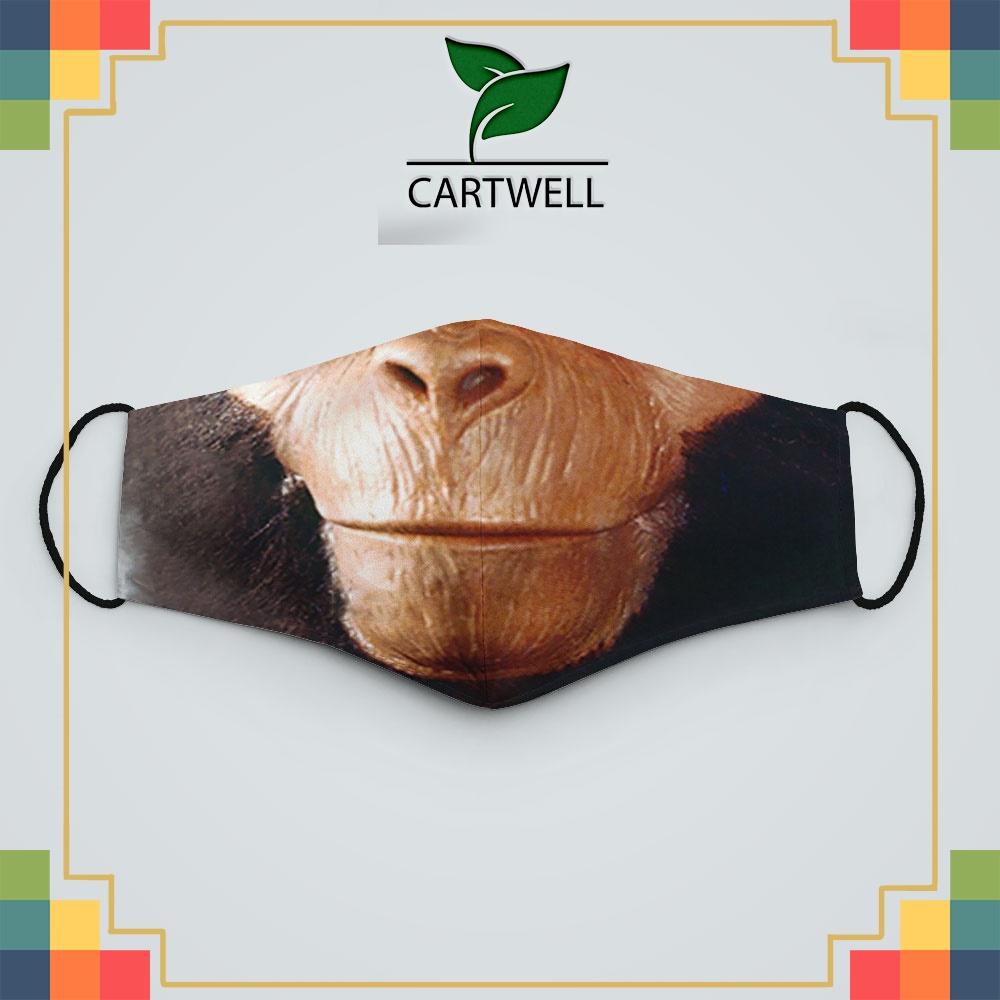 khẩu trang cho dân phượt Mặt Người_1300 CARTWELL chất liệu vải mềm 2 lớp chống nắng, phòng dịch bệnh, lọc ô nhiễm