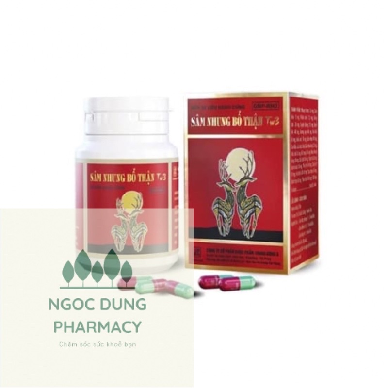 Sâm nhung bổ thận tw3