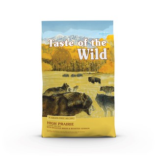 Thức ăn cho chó vị bò rừng nướng và thịt nai nướng Taste of the wild High Prairie 2kg