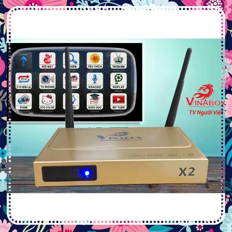 [SALE SẬP GIÁ] ANDROID TV BOX VINABOX X2 cấu hình mạnh mẽ