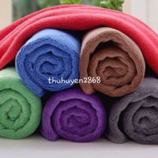 Khăn lau đa năng microfiber (màu ngẫu nhiên)