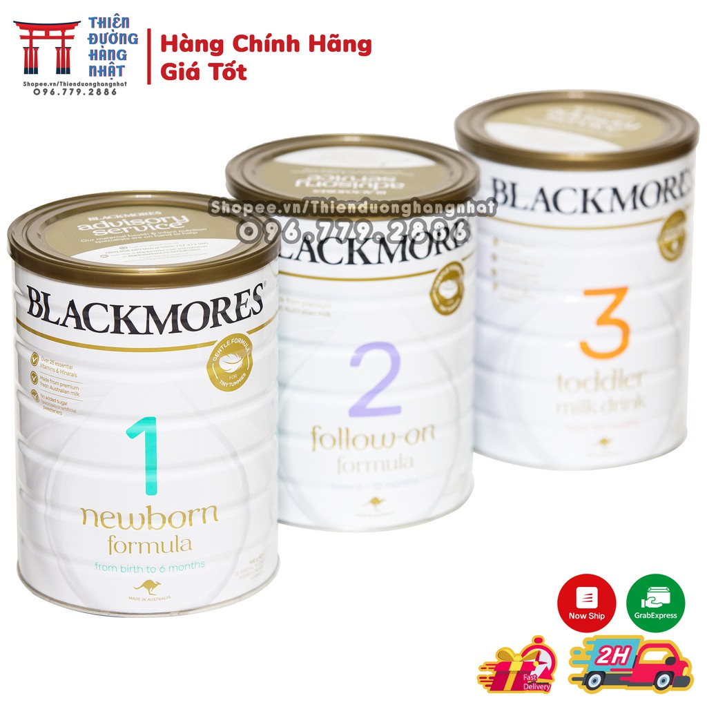 Sữa Blackmores Úc, sữa bột công thức dinh dưỡng cho bé 900g [Date 2023]