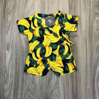 Bộ yukata cho bé( chất thô hàn)