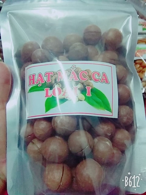 Mắc ca cưa hạt to hút chân không loại 1