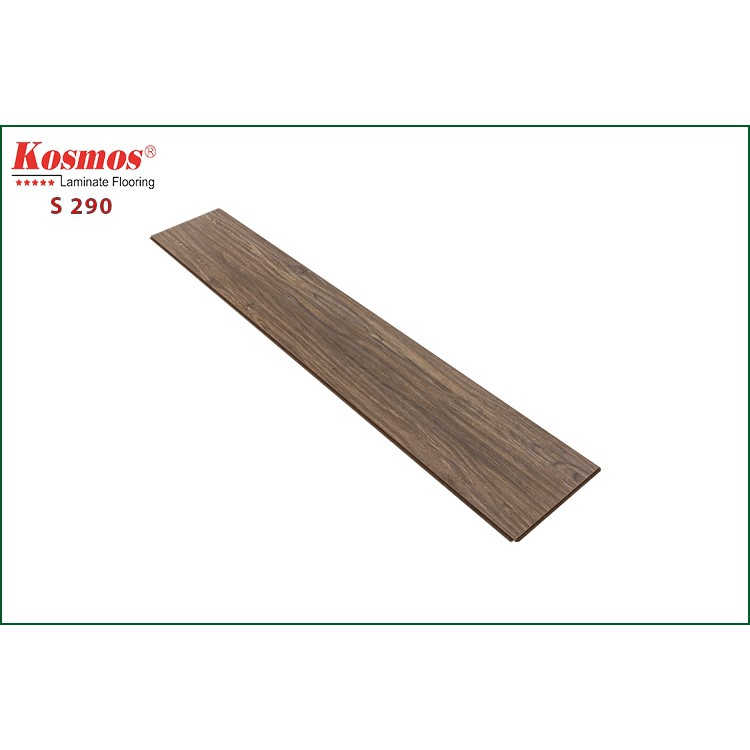 25m2 Sàn gỗ công nghiệp KOSMOS DÀY 8mm bản lớn cốt vàng kích thước 1225 x 205 x 8mm