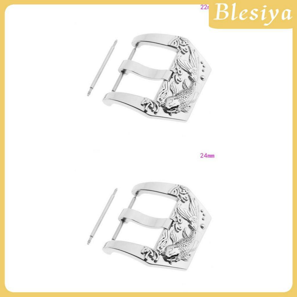 (Hàng Mới Về) Khóa Đồng Hồ Bằng Thép Không Gỉ Phong Cách Vintage