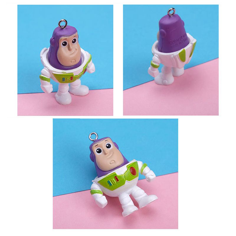 Móc khóa treo túi hình nhân vật hoạt hình Toy Story Woody Buzz phù hợp làm quà tặng cho bé