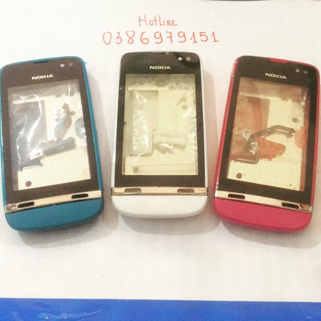 Vỏ Nokia Asha 311 vỏ bộ