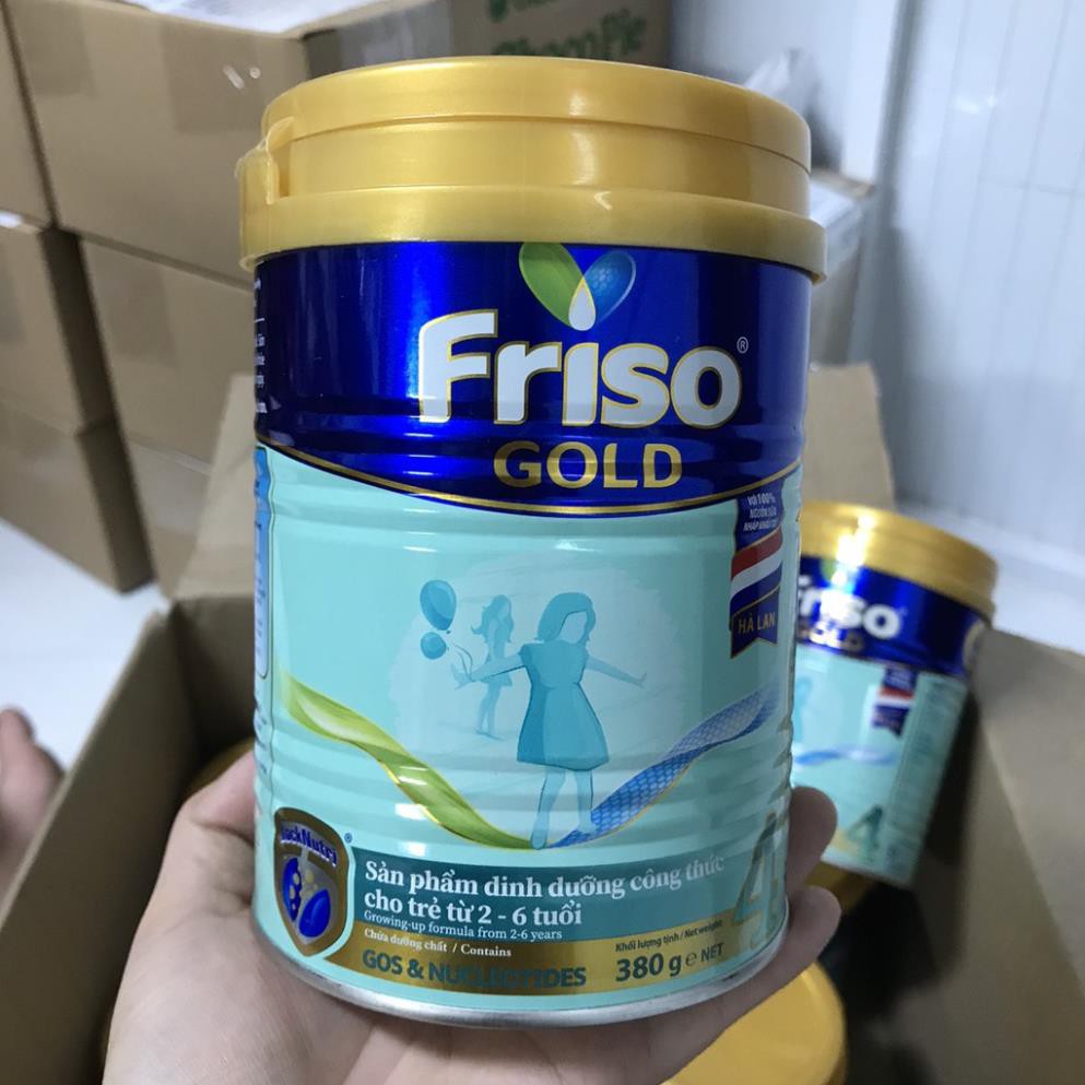 Sữa Friso Gold số 4 lon thiếc 380g