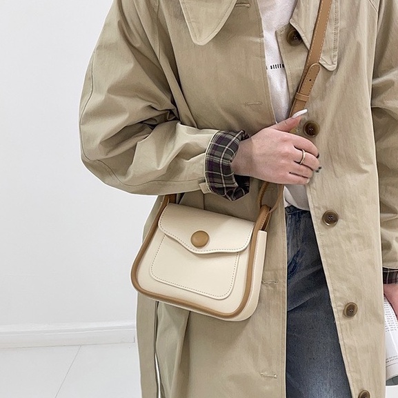 Túi Đeo Vai Linh Store Túi Đeo Chéo Dáng Vuông Nhỏ 2 Màu Phong Cách Hàn Quốc Cao Cấp Cho Nữ