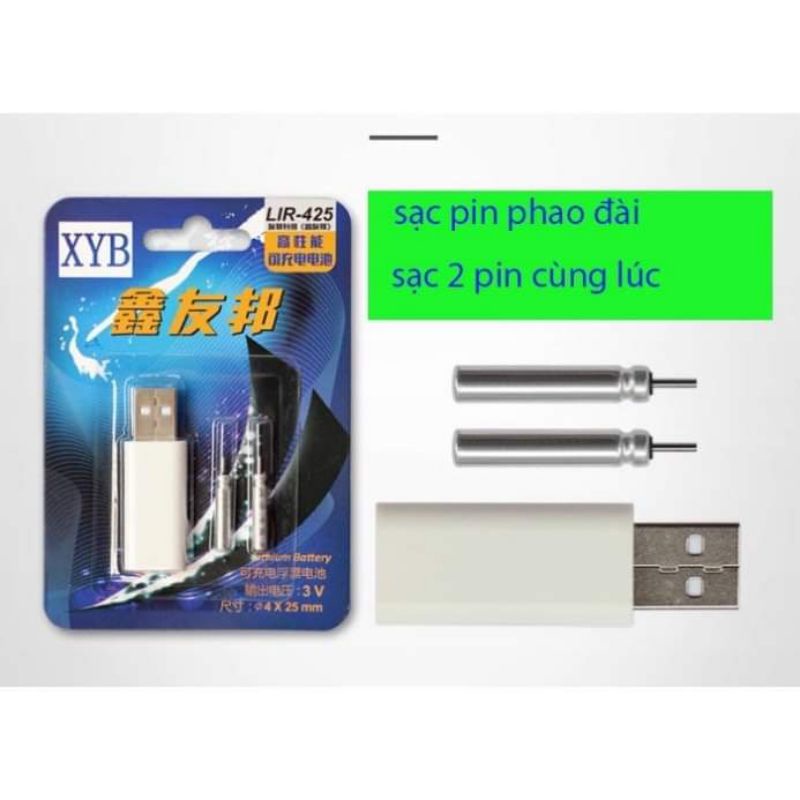 Bộ sạc pin phao điện câu cá