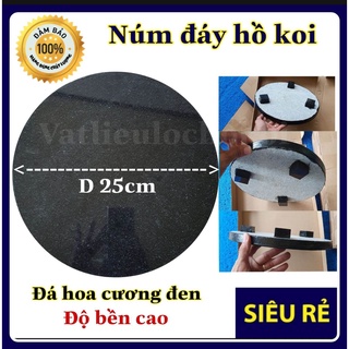Núm đáy hồ cá koi 25cm